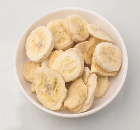 Frystþurrkaðar bananasneiðar